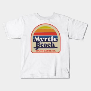 Myrtle Beach South Carolina Decal Kids T-Shirt